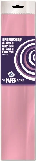 10 Blatt lachsrosa Krepppapier 100519