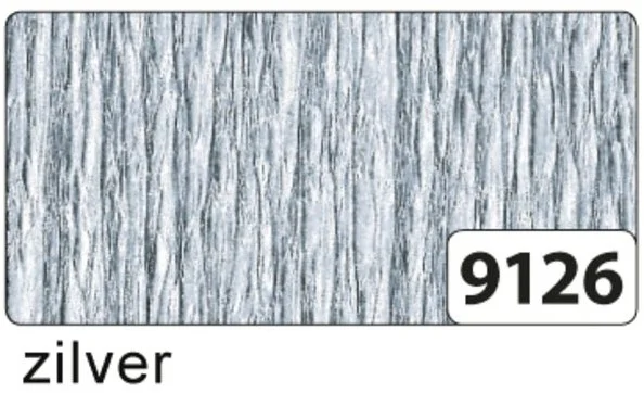 10 Blatt silberne Kreppfolie 8229126