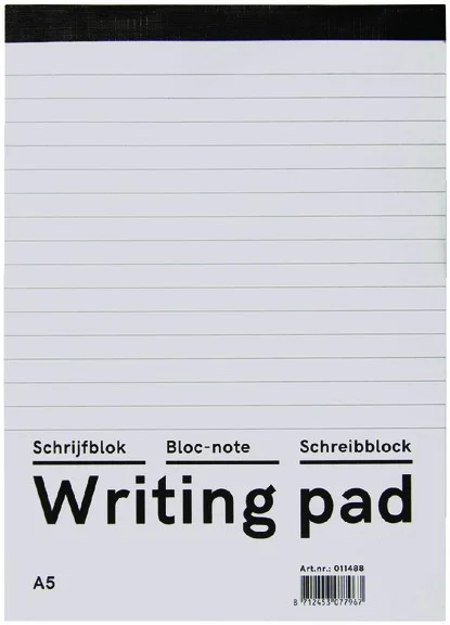 10 Schreibblöcke A5 60 Gramm liniert