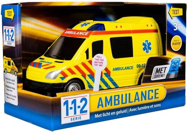 112 Rettungsfahrzeuge Ambulanz mit Licht & Sound
