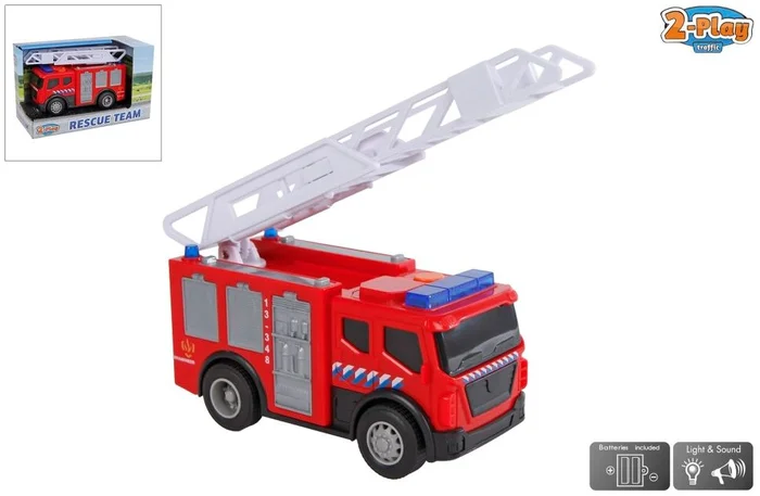 2-Play Brandweer Tankauto NL Licht & Geluid