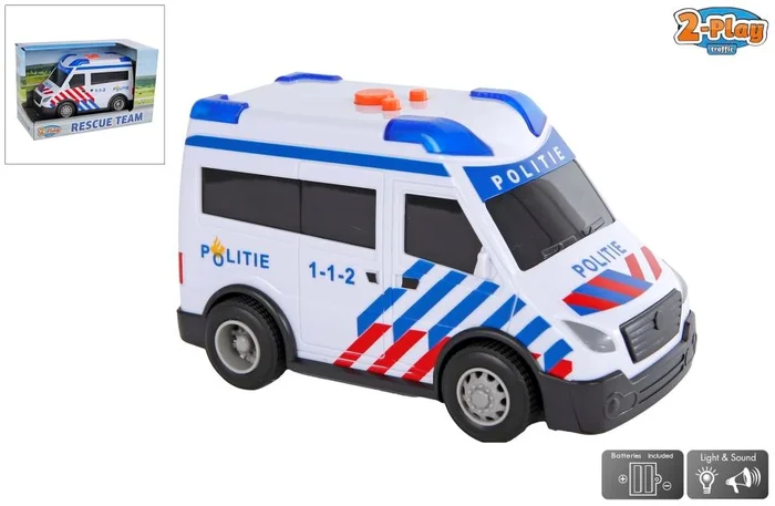 2-Play Politieauto NL Licht & Geluid