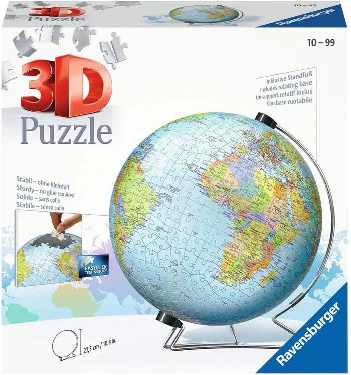 3D Globe Aarde, 540st.