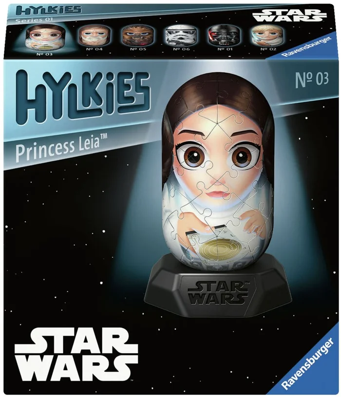 3D Puzzel Hylkies Star Wars Princess Leia, 54st.