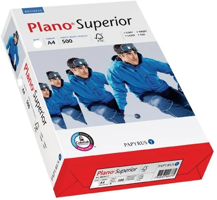 400 Blatt Plano Superior-Papier. mit A4 120gr