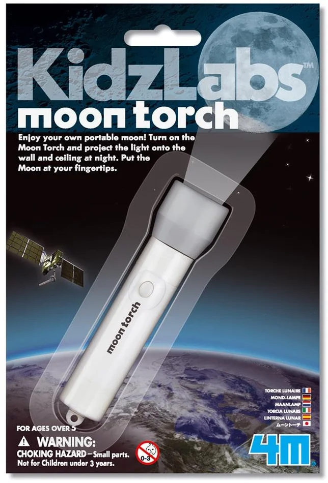 4M Kidzlabs Mond-Taschenlampe
