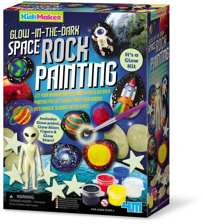 4M Rock Painting – Space Glow In The Dark