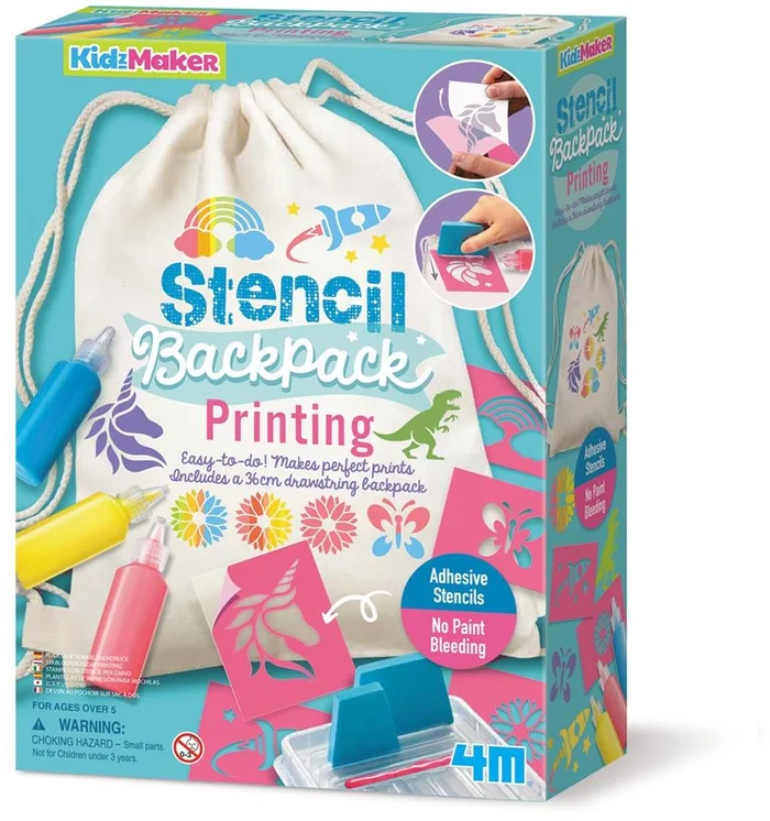 4M-Rucksack-Vorlagendrucke