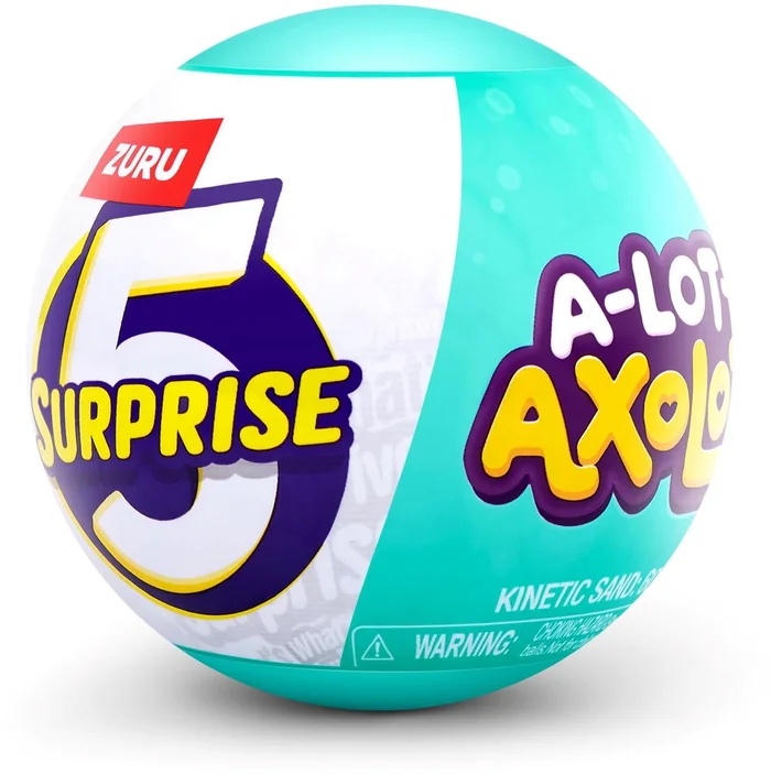 5 Surprise Axolotl Capsule Assorti