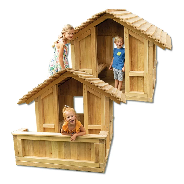 „Robinchen“ Spielhaus aus Holz | M-43548