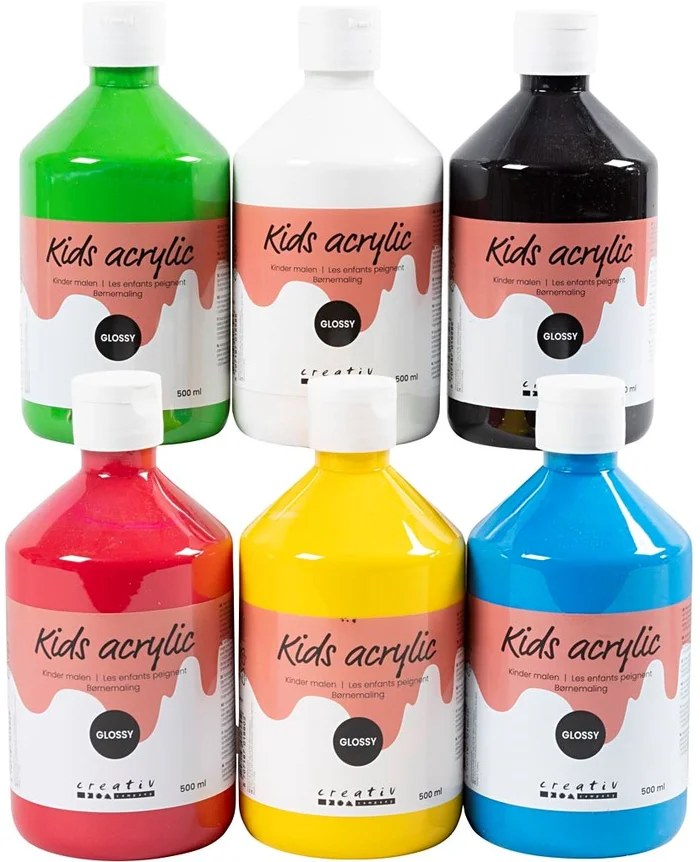 A-Color A-Color glänzendes Acrylfarben-Set, Farbschule