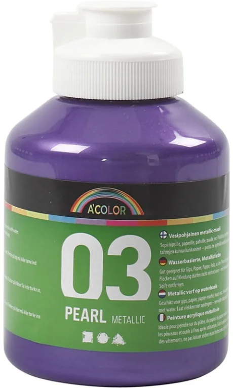 A-Color A-Color Metallic Acrylfarbe Violett 500 ml