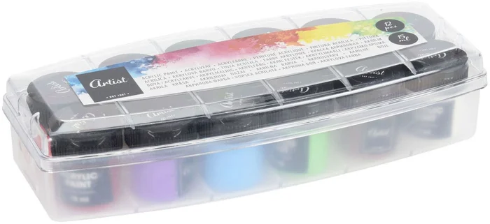 Acryl en Waterverf 15ml, 12st.