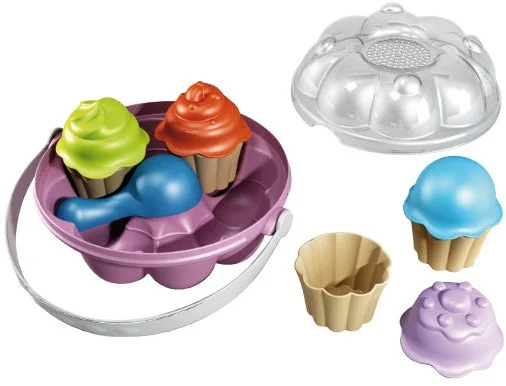 Adriatic Cupcake-Eimer-Set mit 4 Cupcake-Formen 732