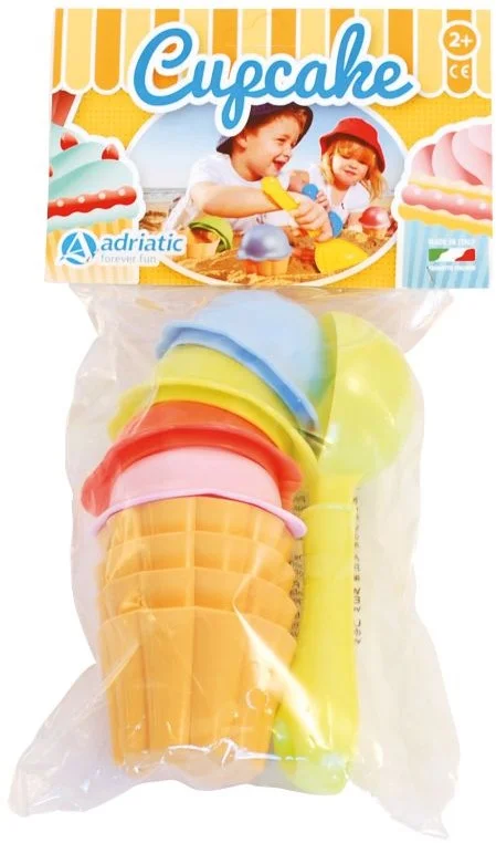 Adriatic Cupcake Sandformen mit Schaufel 725