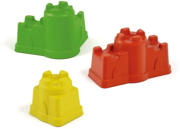 Adriatic Set mit 3 Burgformen im Netz 924