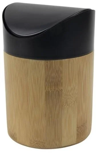 Afvalbak tafelmodel 1L bamboe