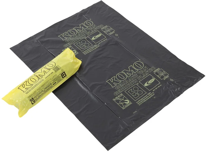 Afvalzakken 60x80x0,050 1 Rol Komo