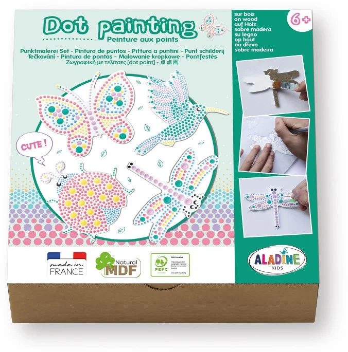 Aladine Aladine Dot Painting Set – Natuur