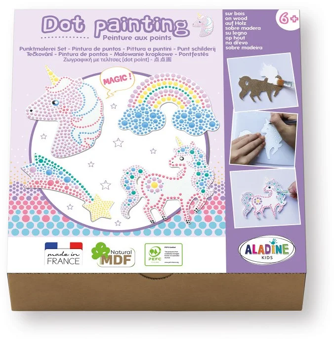 Aladine Aladine Dot Painting Set – Unicorn