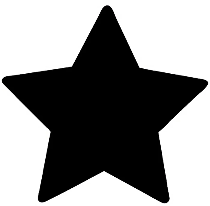 Aladine Aladine Houten Stempel Ster 3×3 cm