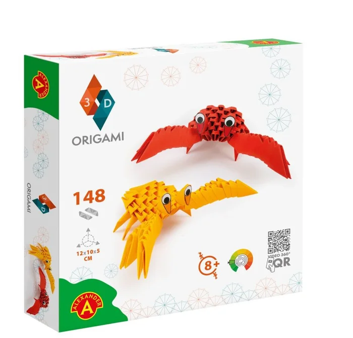Alexander Toys ORIGAMI 3D – Crabs – 148pcs