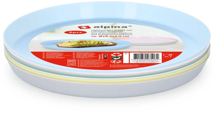 Alpina Borden Kleur, 6st.