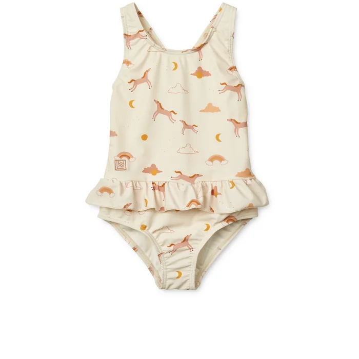 Amara Bedruckter Badeanzug Dream / Ecru