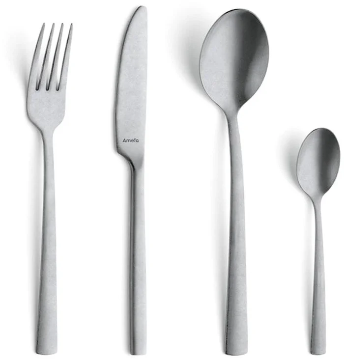 Amefa bestekset vintage stonewash 16 delig
