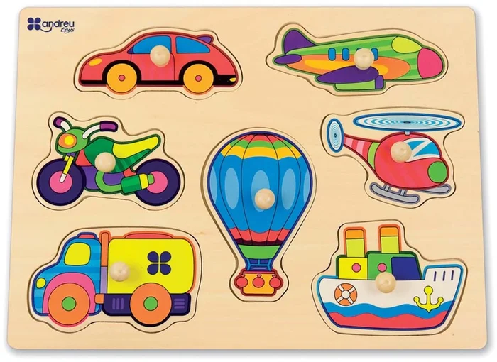 Andreu Toys ANDREU – Puzzle-Transport