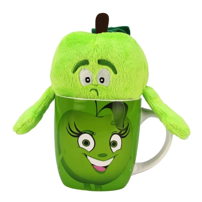 Apfel Kuscheltier in Tasse „Goodness Gang“ – ca. 19 cm
