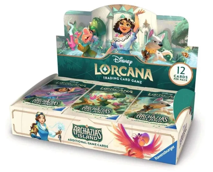 Archazias Insel Booster Display – Disney Lorcana, englisch