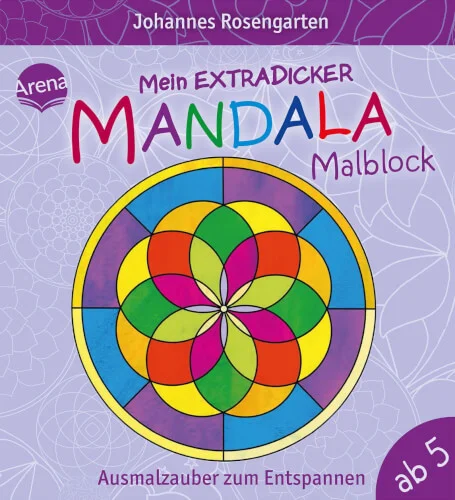 Arena Verlag – Mein extradicker Mandala-Malblock