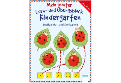 Arena Verlag Mein bunter Lern- und Übungsblock – Kindergarten