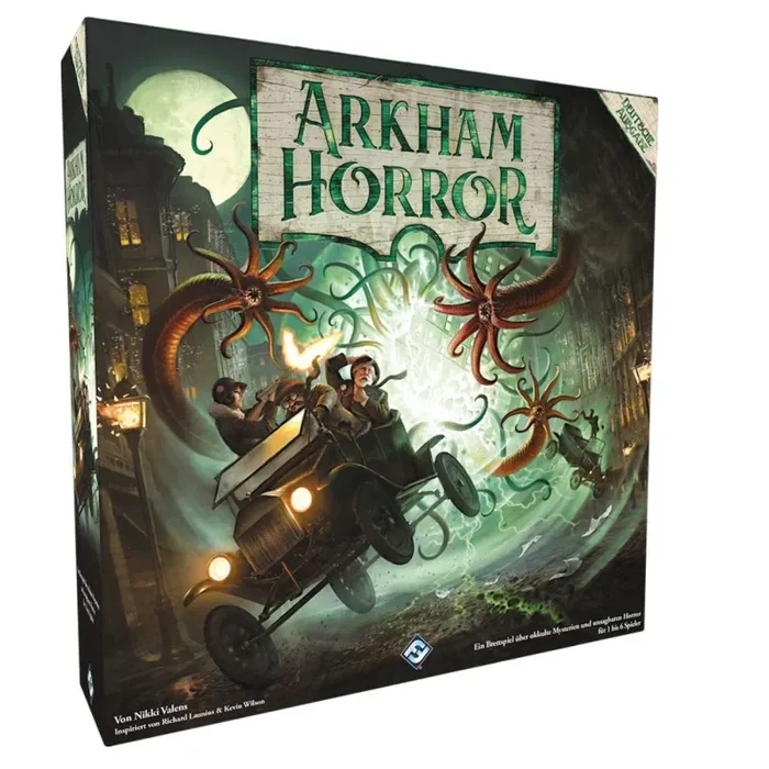 Arkham Horror 3. Edition, Grundspiel, Deutsch, Expertenspiel, Strategiespiel, 1-6 Spieler, Ab 14+ Jahren, 120+ Minuten, Fantasy Flight Games Rabatt