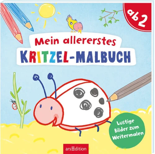 ars Edition – Mein allererstes Kritzel-Malbuch