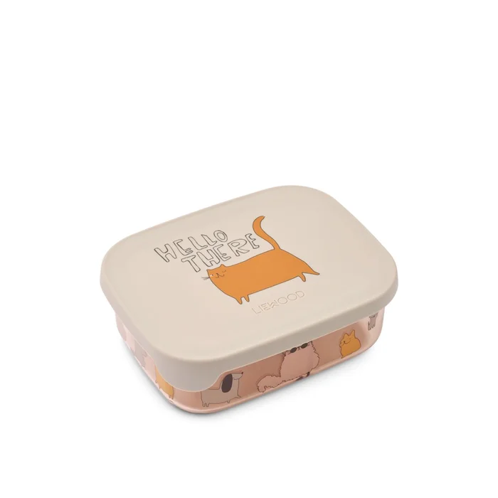 ARTHUR Tritan-Lunchbox Cats and Dogs / Sandy