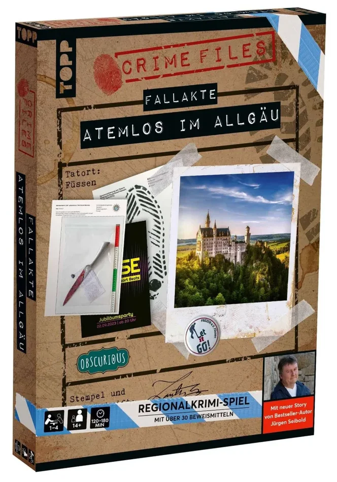 Atemlos im Allgäu – Crime Files, deutsch