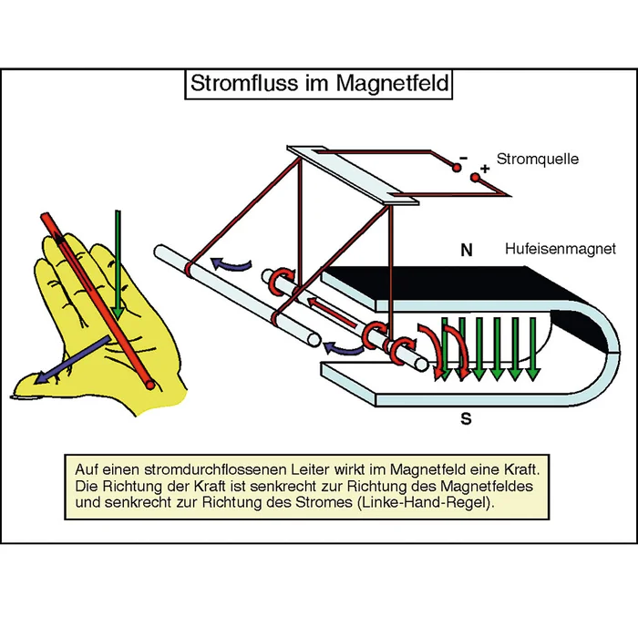 Aufbautransparente-Mappe -Elektromagnetismus | W-71576