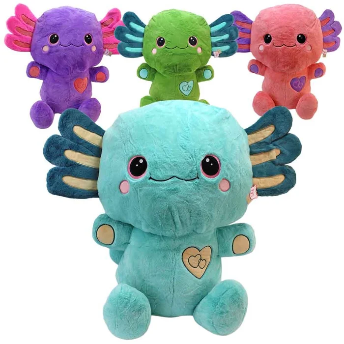 Axolotl Plüschtier XXL – ca. 85 cm