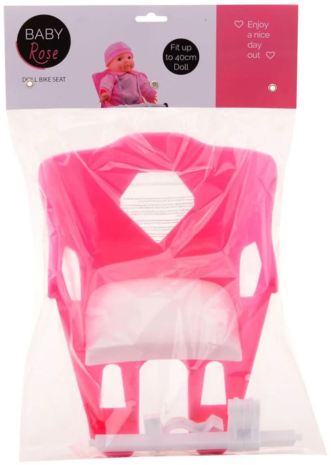 Baby Rose Poppen Fietsstoeltje