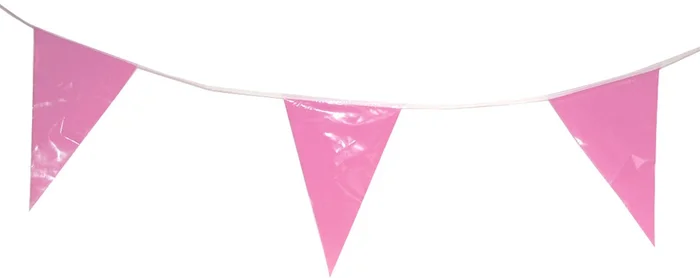 Babyroze Vlaggenlijn, 10mtr.