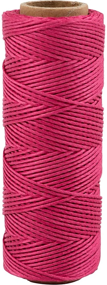 Bamboekoord Donkerroze, 65m