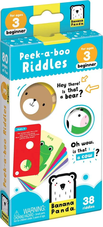 Banana Panda Peekaboo Rätsel für Anfänger 3+