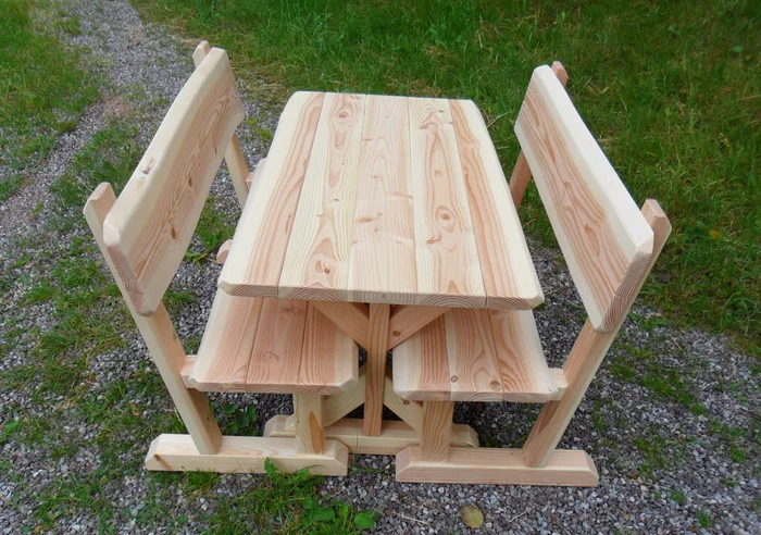 Bank Tisch Douglasie Kiga