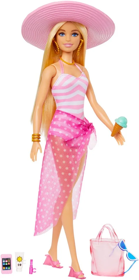 BARBIE MOVIE DELUXE BEACH DOLL
