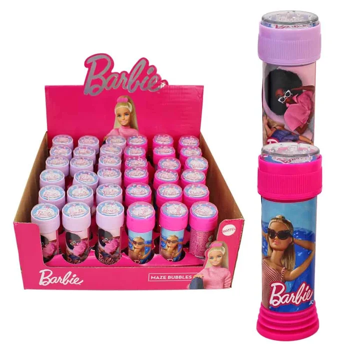Barbie Seifenblasen pink und lila – 60 ml
