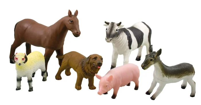 Bauernhoftiere Softtiere 6er Set