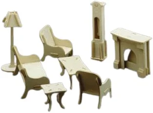 Bausatz Wohnzimmer 822