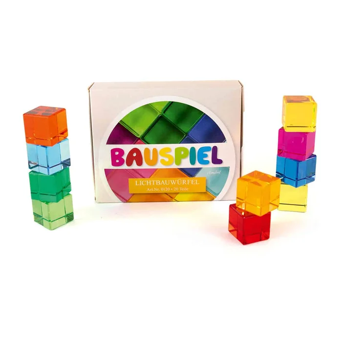 Bauspiel – Lichtbauwürfel 20 Stück
